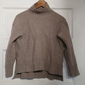 Cashmere wool everlane sweater taupe